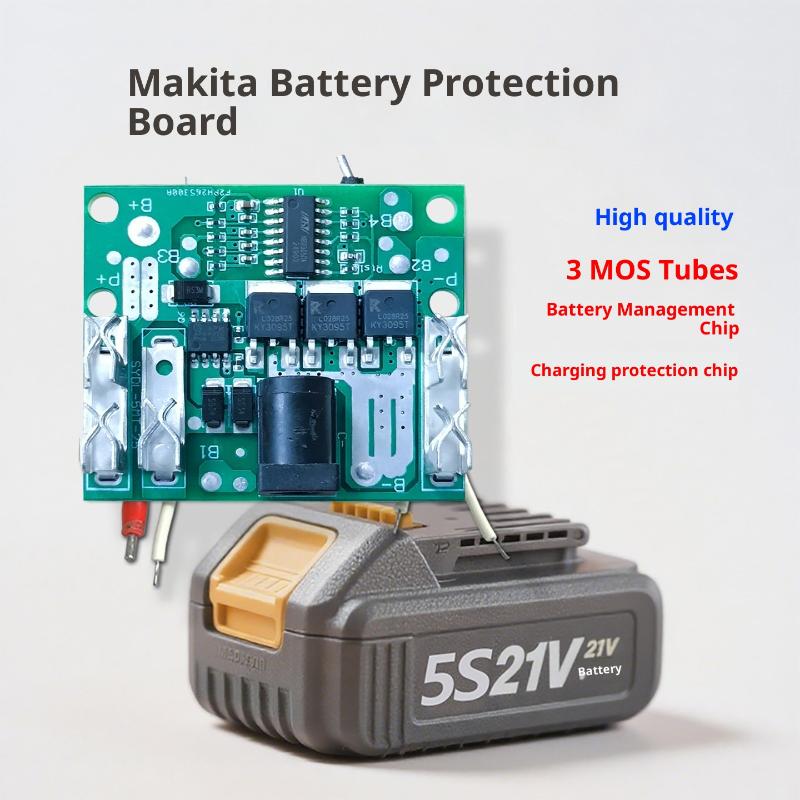 Li Ion Charger Module - Papan Perlindungan Premium BMS 5S 20A