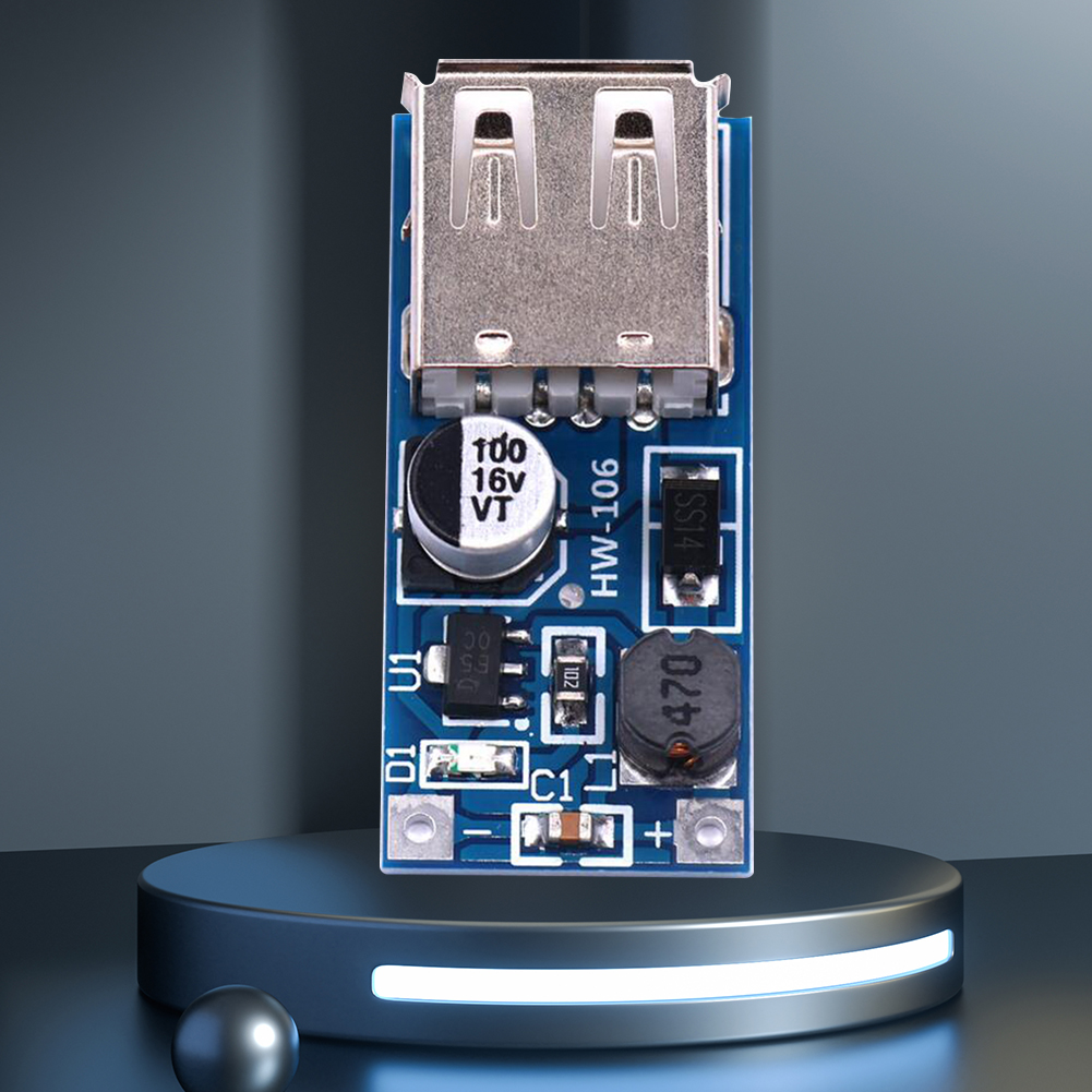 Boost Converter - Konverter Tegangan USB DC-DC 0,9V-5V ke