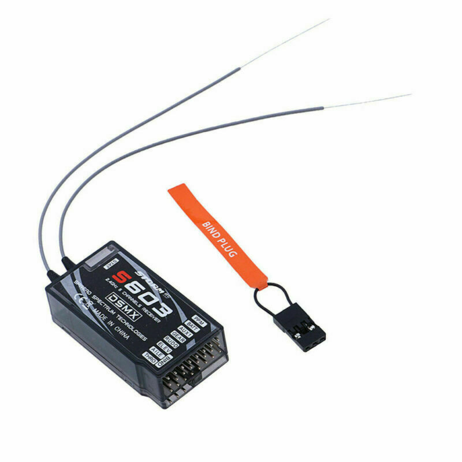 Antenna 2.4Ghz - Penerima 6CH 2.4GHz PPM S603 dengan