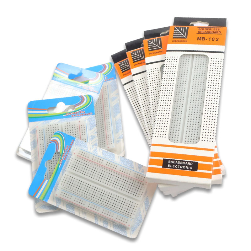 Breadboard 400 Point - 4/3/2PCS MB-102 Breadboard 400 830 Titik