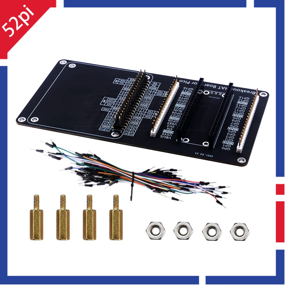 Jumper Wire Kit - Raspberry Pi/Pico W topi Breakout, Kit
