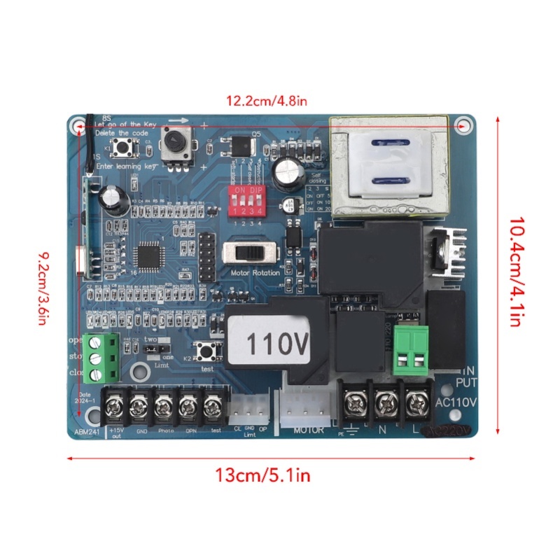 Proto Board - Papan sirkuit mesin pembuka pintu geser