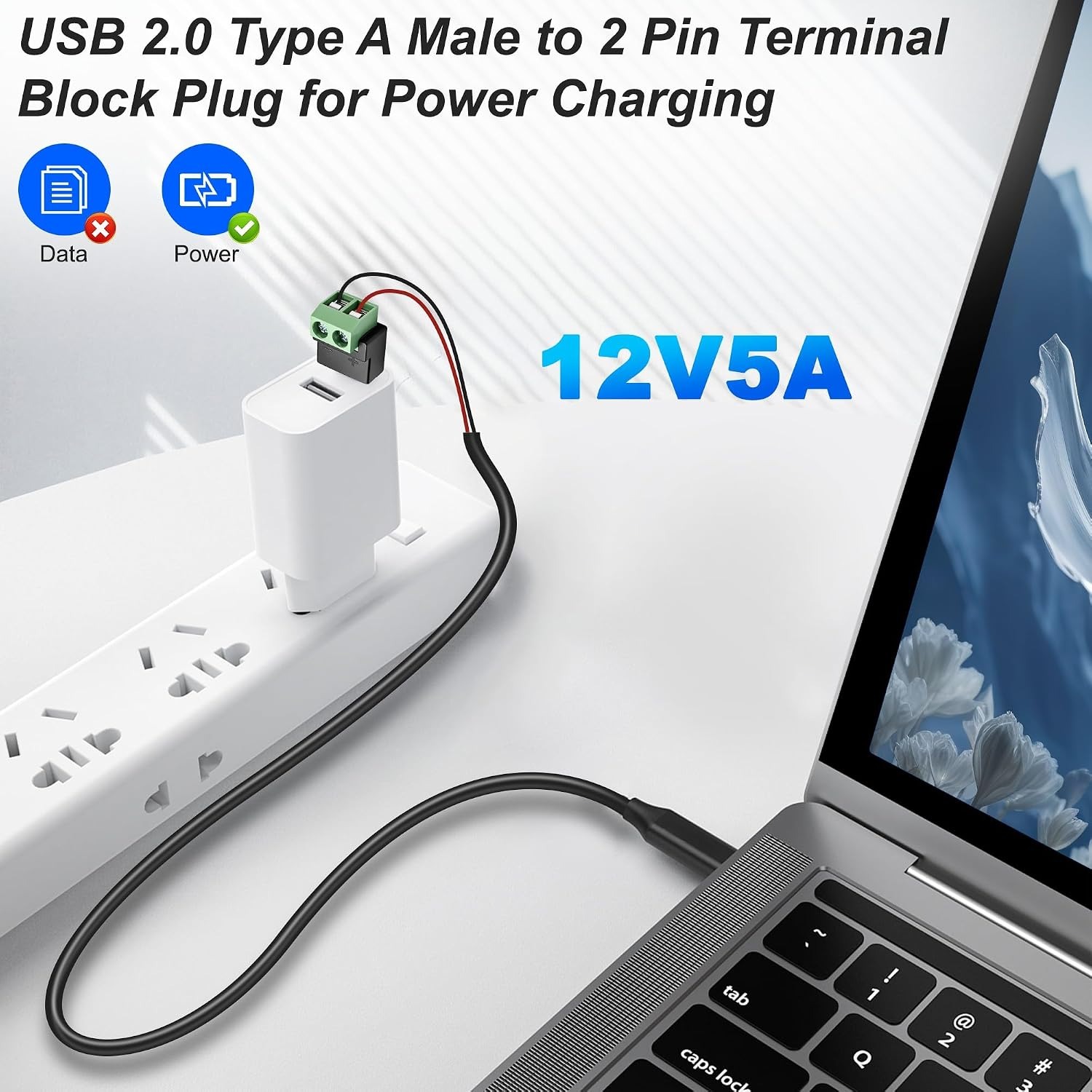 Adaptor Daya 12V 5A dengan Kon - Screw Terminal Block ulasan dan harga
