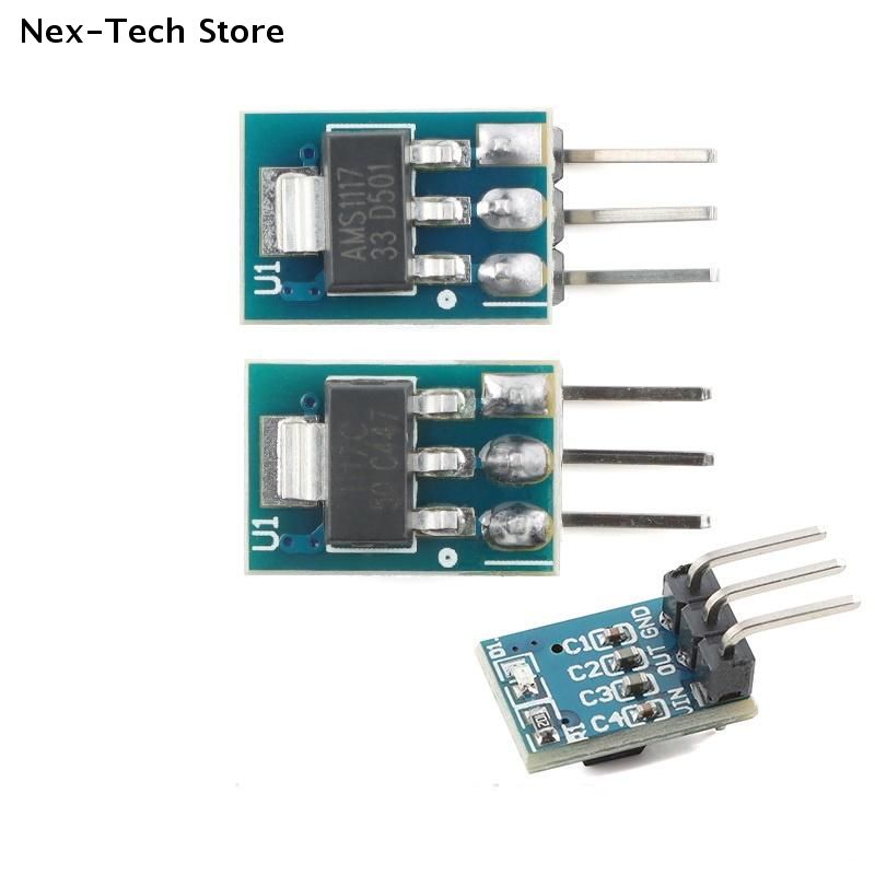 [NT]1/3/5 Buah Modul Catu Daya - Ams1117 Module ulasan dan harga