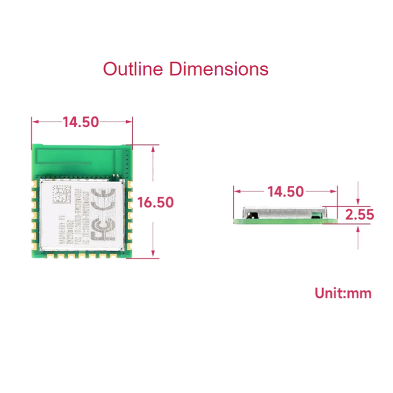 AA60-untuk Modul Radio Raspber - Antenna 2.4Ghz ulasan dan harga