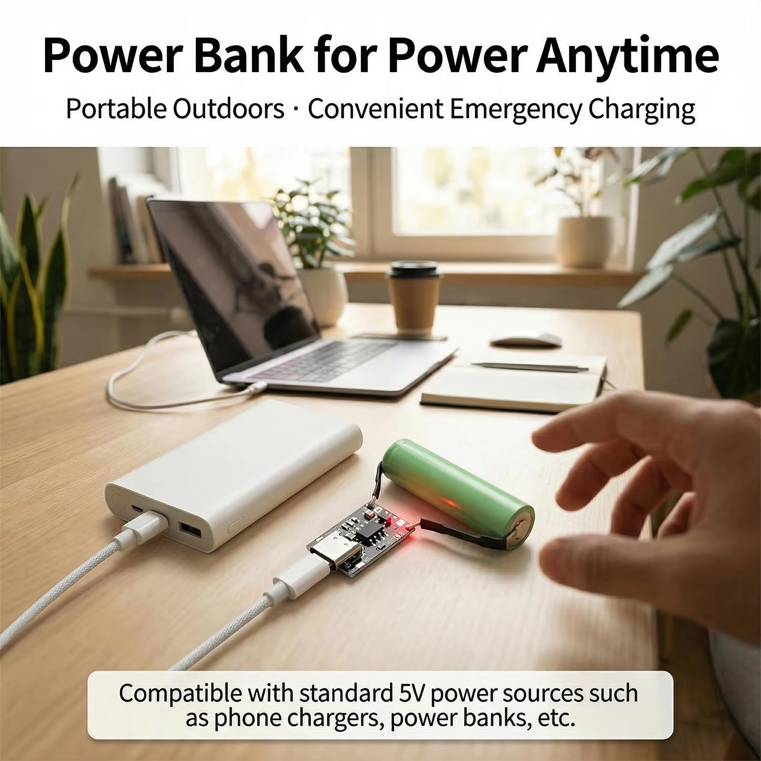 Papan Pengisian Daya Tipe C de - Li Ion Charger Module ulasan dan harga