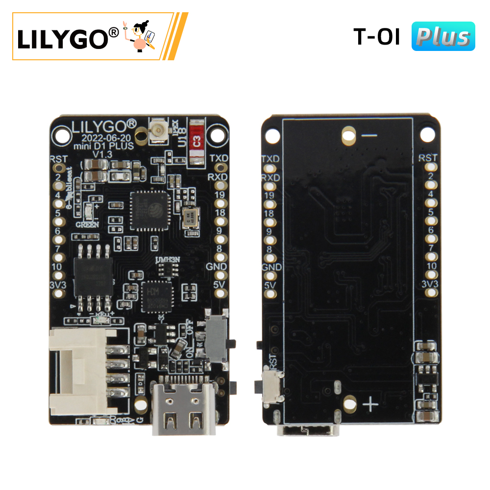 LILYGO® TTGO T-OI Plus ESP32-C - Esp32 Battery Holder Lipo ulasan dan harga