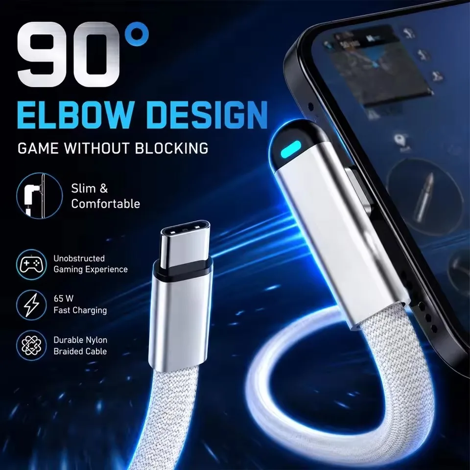 Kabel Super Pengisian Daya 65W - Usb C Cable ulasan dan harga