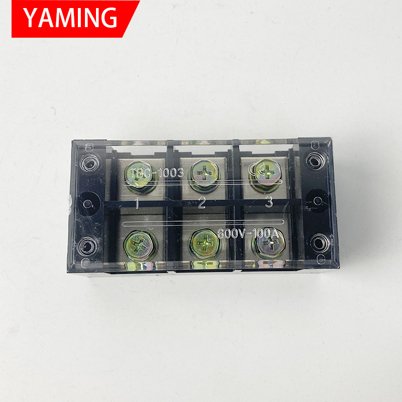 2 Buah TBC-1003 100A 3P 600V 6 - Screw Terminal Block ulasan dan harga