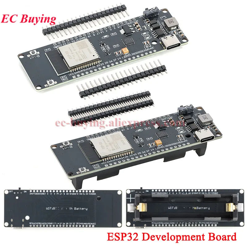 Papan Pengembangan Modul ESP32 - Esp32 Battery Holder Lipo ulasan dan harga