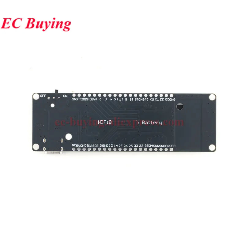 Papan Pengembangan Modul ESP32 - Esp32 Battery Holder Lipo ulasan dan harga