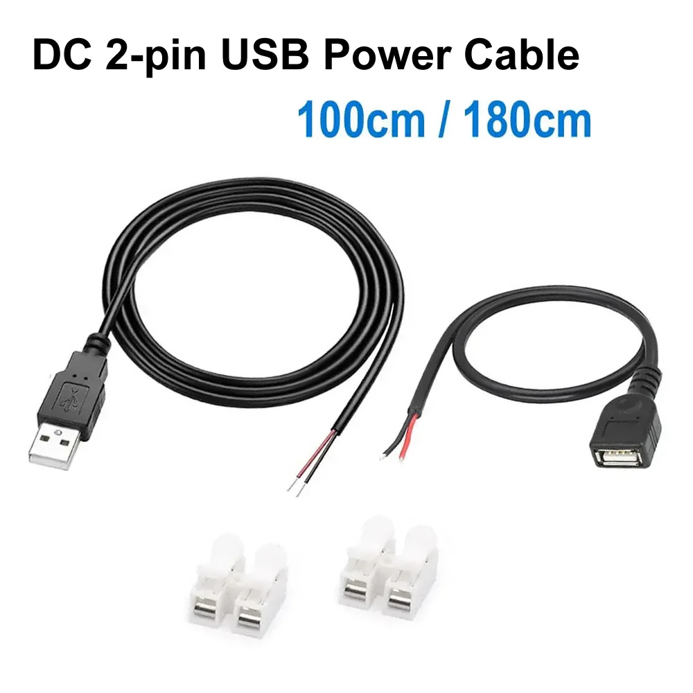 DC 2-Pin Kabel Daya USB USB La - Ipex Connector ulasan dan harga