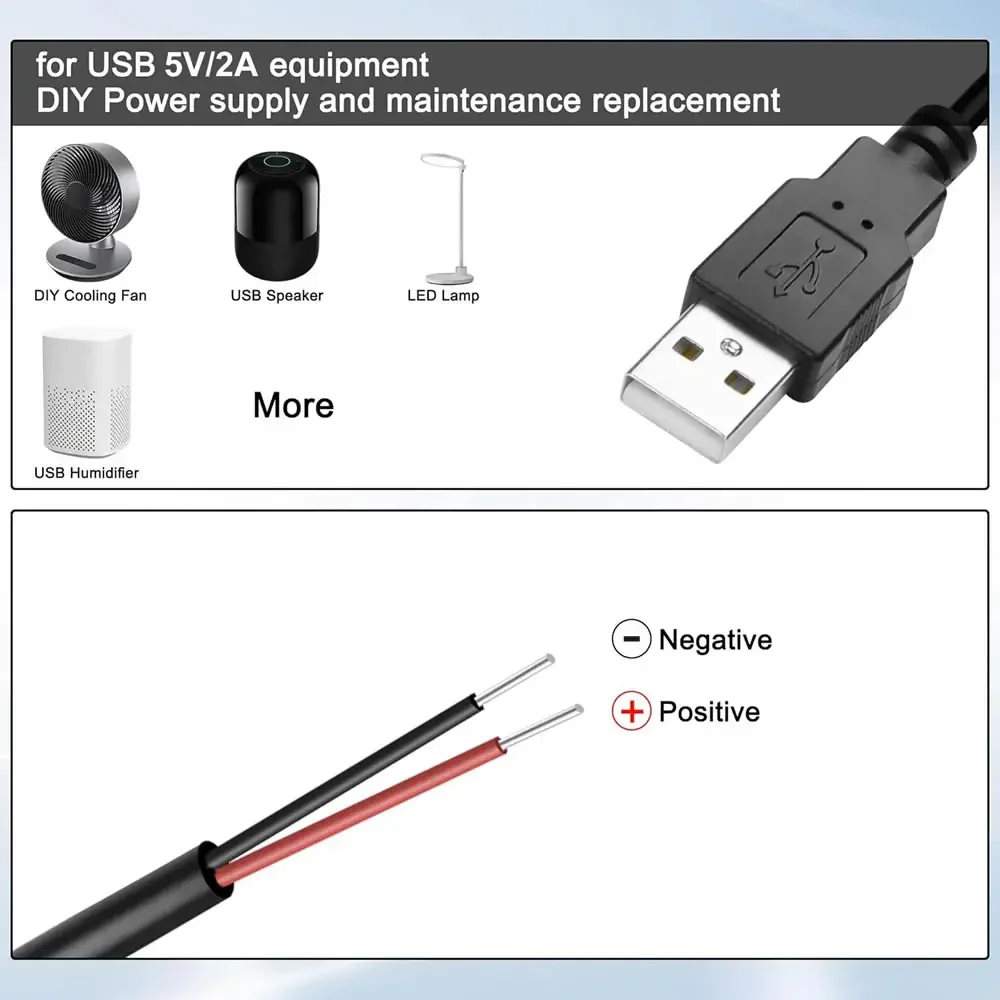 DC 2-Pin Kabel Daya USB USB La - Ipex Connector ulasan dan harga
