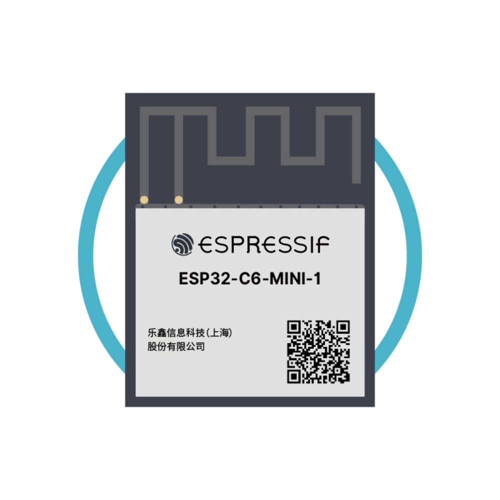 2-100 Buah ESP32-C6-MINI-1U &  - Ipex Connector ulasan dan harga