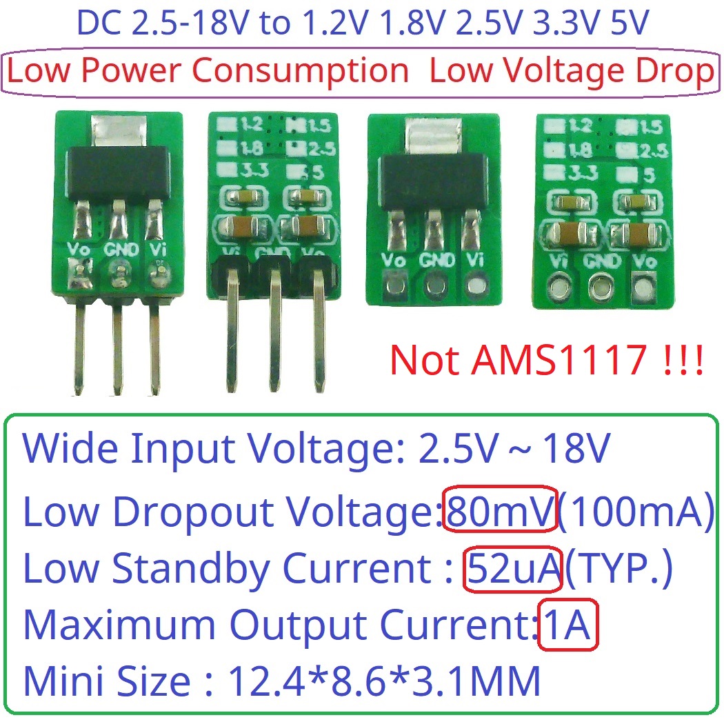 Modul LDO Kompatibel AMS1117 7 - Ams1117 Module ulasan dan harga