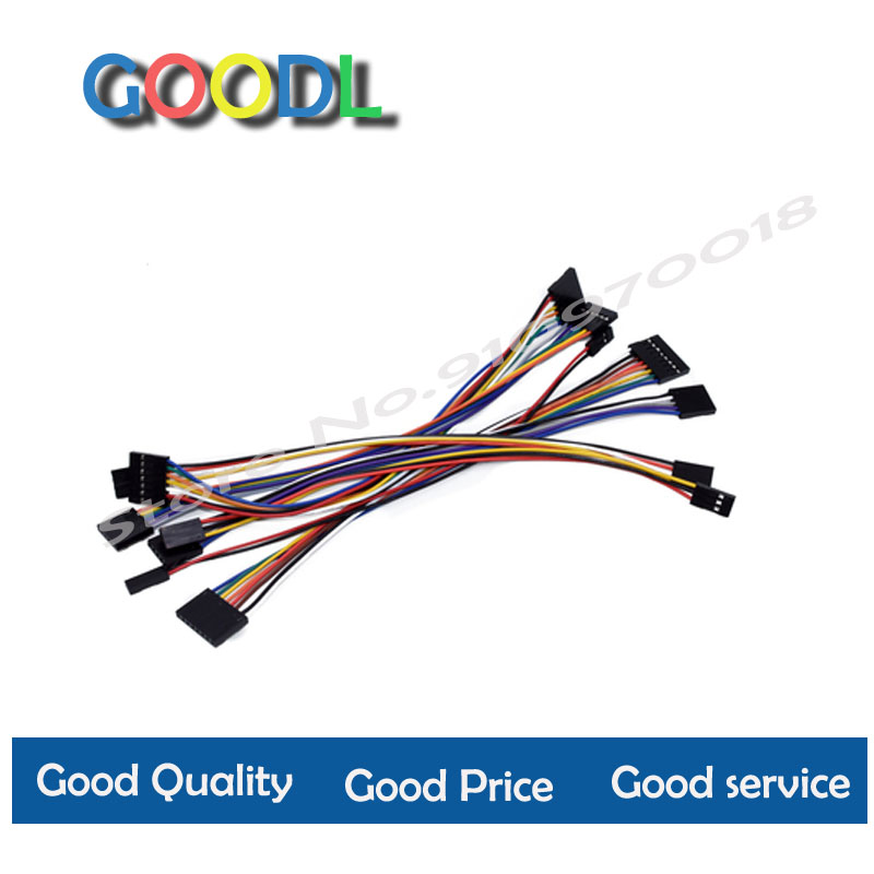 5 buah 2.54mm 2.54 kawat dupon - Jumper Wire Kit ulasan dan harga