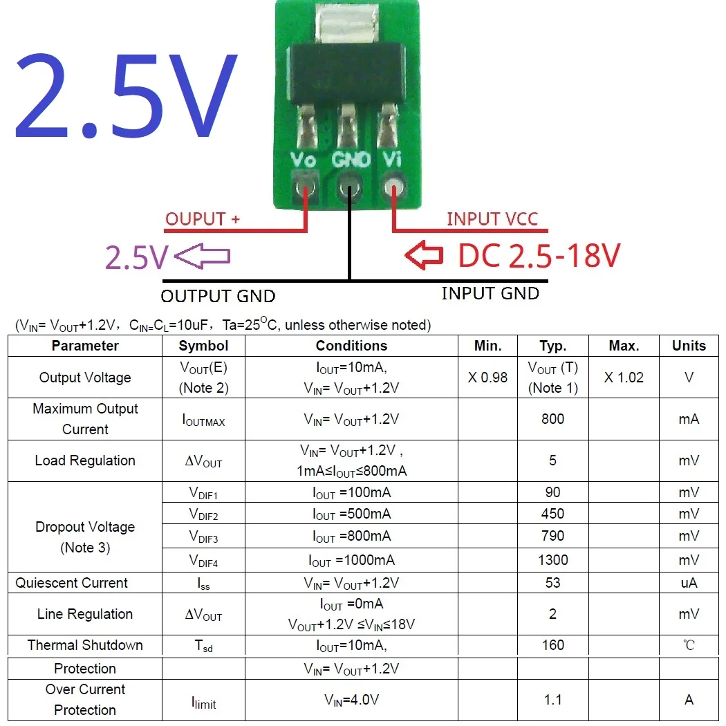10 buah Modul Regulator LDO 2, - Esp32 Step Down Buck ulasan dan harga