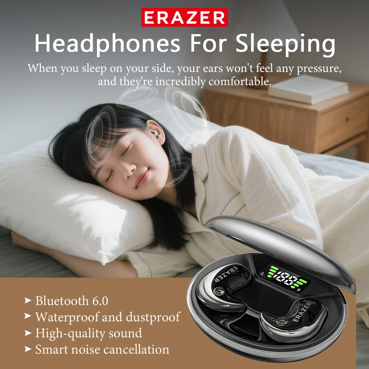 EARZER XF58 Headphone Bluetoot - Usb C Cable ulasan dan harga
