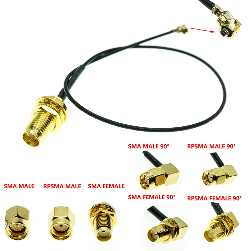 Kabel Pigtail Koaksial RF WiFi - Ipex Connector ulasan dan harga