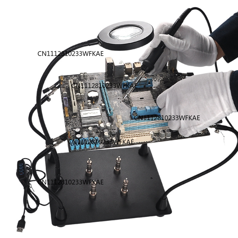 Meja las universal dengan lamp - Proto Board ulasan dan harga