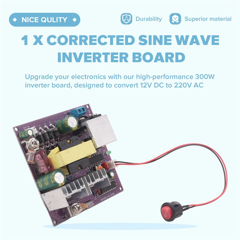 Papan Inverter Gelombang Sinus - Boost Converter ulasan dan harga