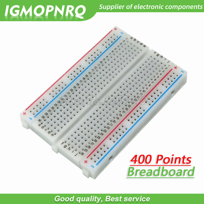 1 buah papan roti tanpa solder - Breadboard 400 Point ulasan dan harga