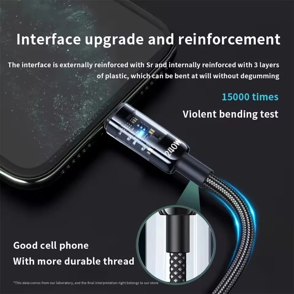 Kabel Pengisi Daya Super Cepat - Usb C Cable ulasan dan harga