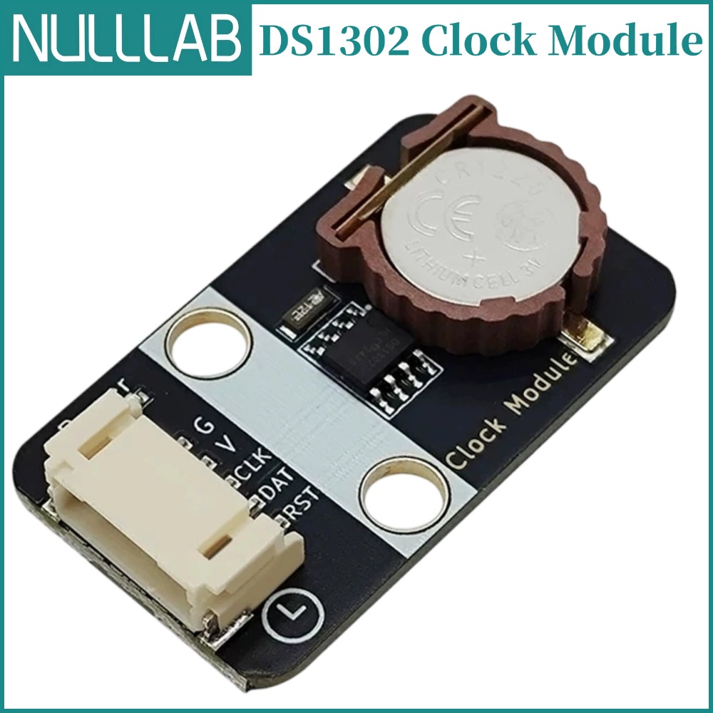 Modul Jam Real-Time DS1302 RTC - Esp32 Battery Holder Lipo ulasan dan harga