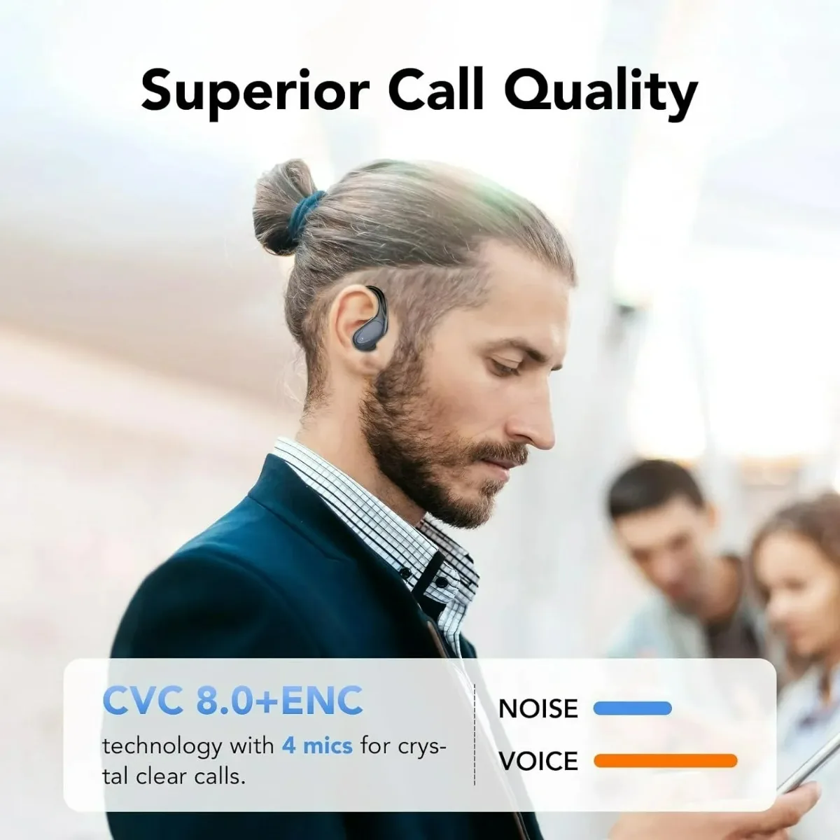 2027 Headset Nirkabel QCY Spor - Usb C Cable ulasan dan harga
