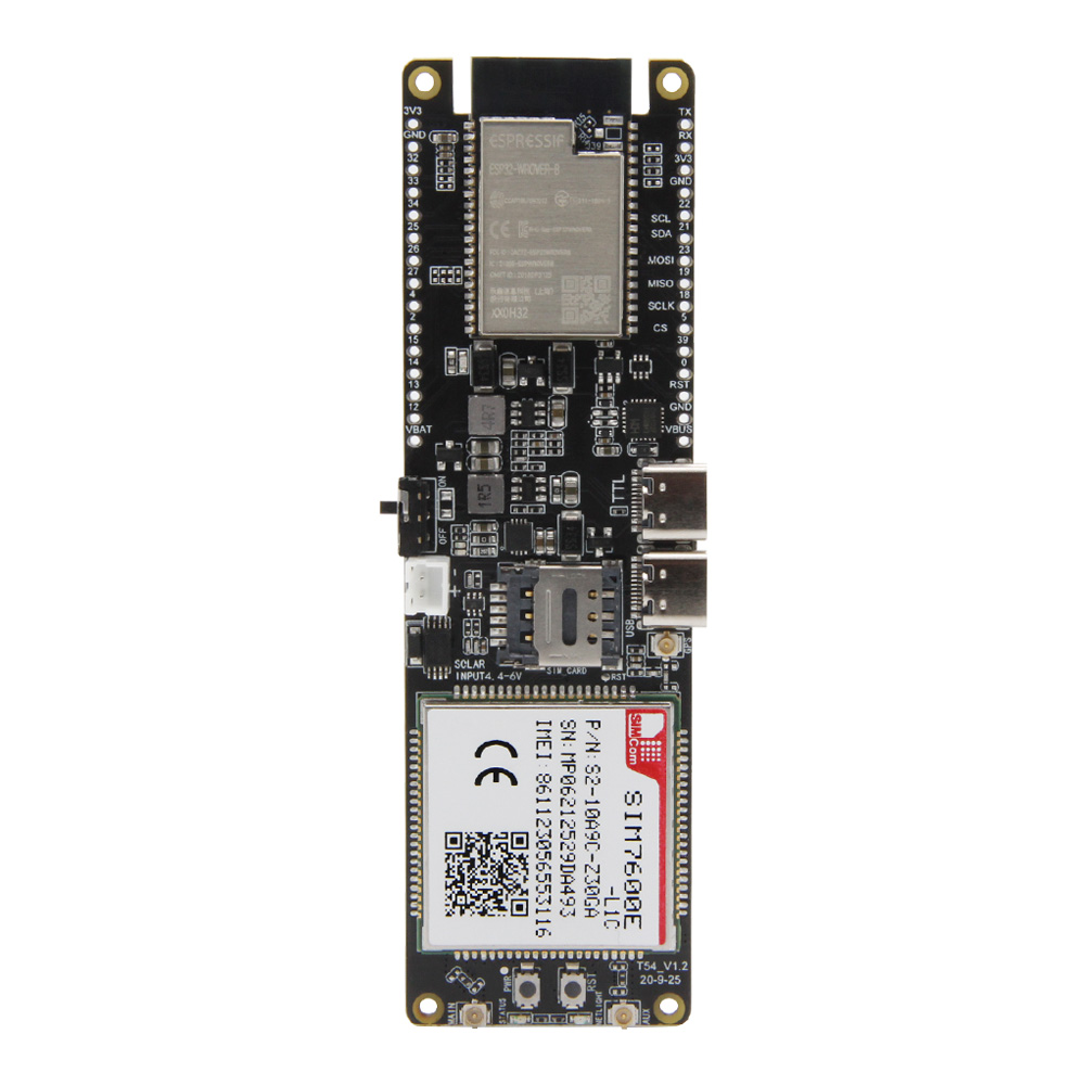 LILYGO®TTGO T-SIM7600E-L1C 4G  - Esp32 Battery Holder Lipo ulasan dan harga
